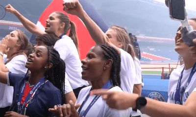 Revivez les célébrations des Féminines du PSG pour le titre en D1