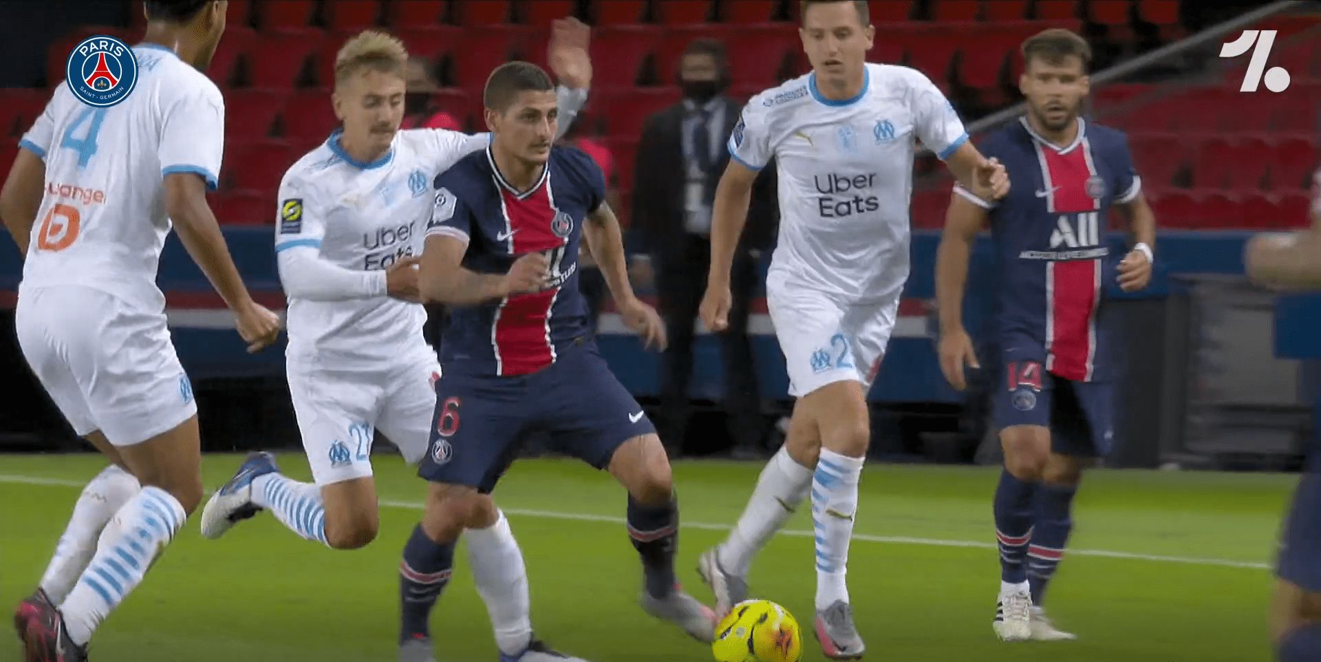 Retrouvez les meilleurs moments de Verratti avec le PSG sur la saison 2020-2021