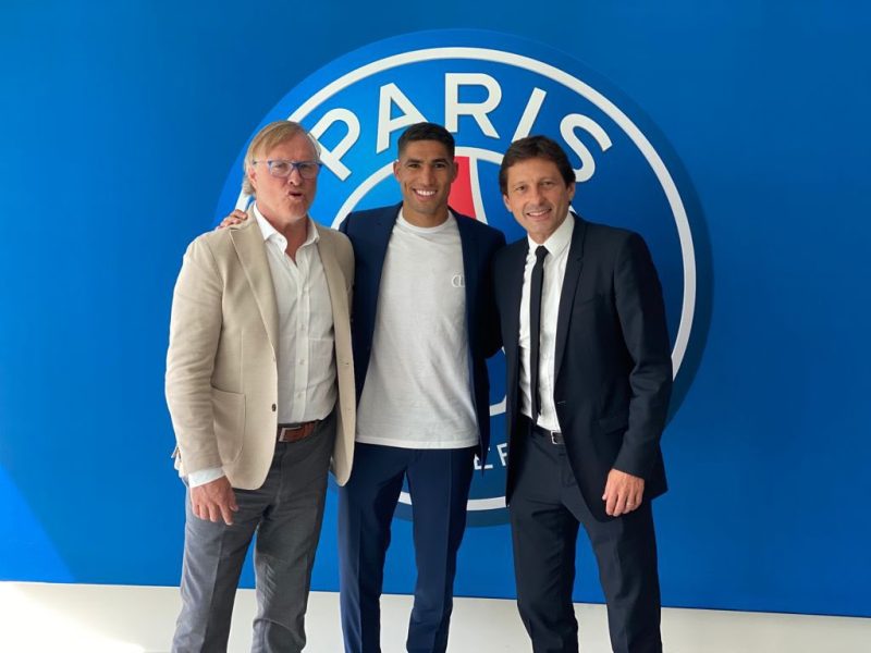 Mercato - Une première image de Hakimi au PSG a été publiée