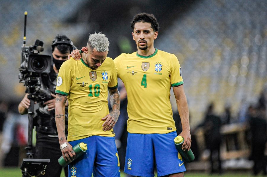 Copa America - Marquinhos et Neymar dans l'équipe type, pas Di Maria ni Paredes