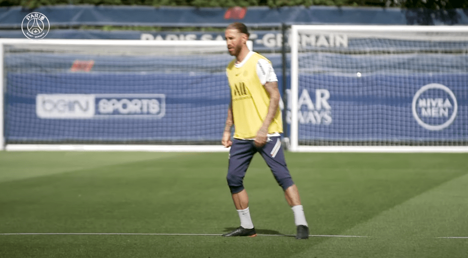 Kimpembe et Verratti travaillent avec ballon, Ramos toujours avec le groupe