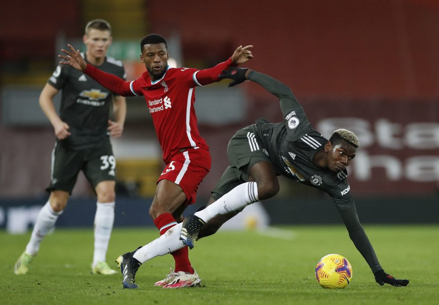 Wijnaldum fait l'éloge de Pogba "j’adorerais l'avoir avec nous au PSG"