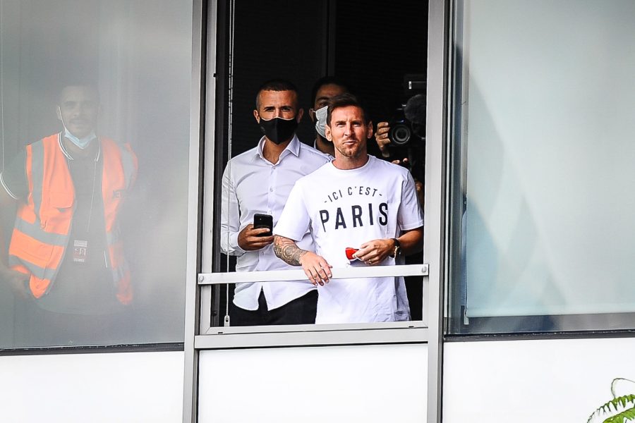 Messi, Ramos et les autres recrues du PSG présentées avant le match contre Strasbourg