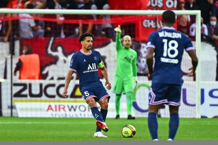 Reims/PSG - Marquinhos évoque la victoire, le travail et Mbappé "on veut qu'il reste"