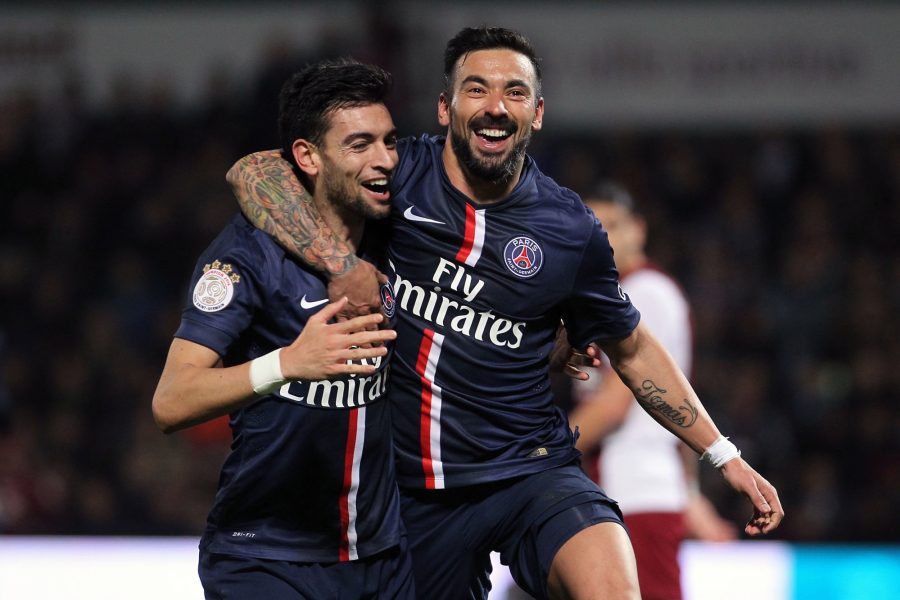 Pastore raconte ce qu'a apporté Lavezzi au vestiaire du PSG « Il rigole tout le temps »