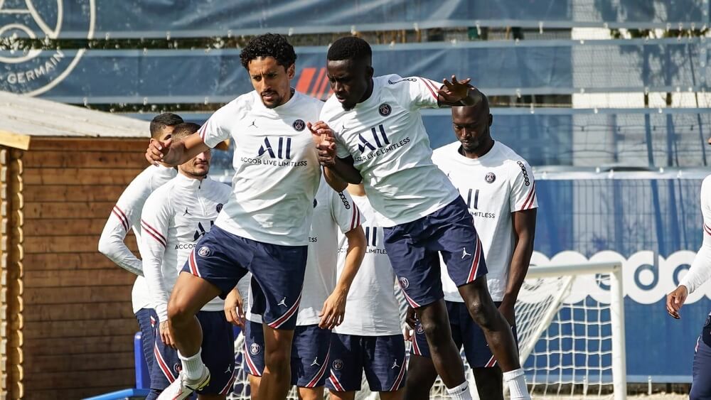 marquinhos entrainement psg