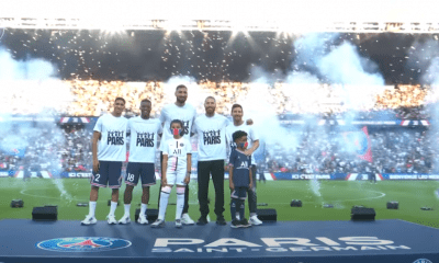 Revivez la présentation des recrues du PSG au Parc des Princes au plus près des joueurs