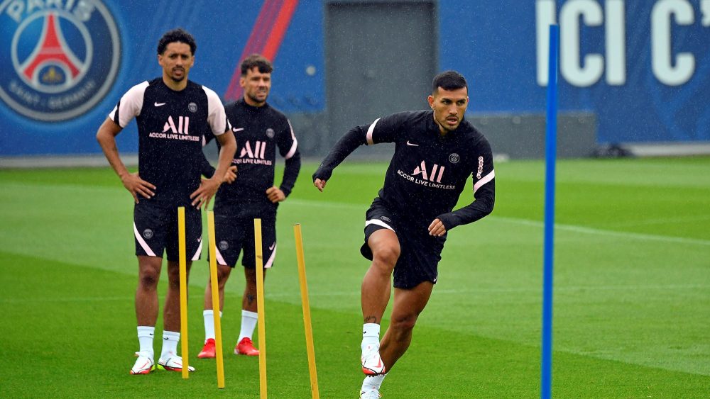 Les images du PSG ce lundi: Détente en famille, entraînement et goal cam