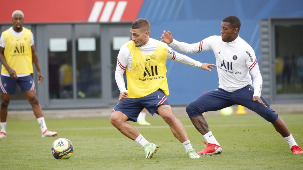 Les images du PSG ce mercredi: Focus sur l'entraînement