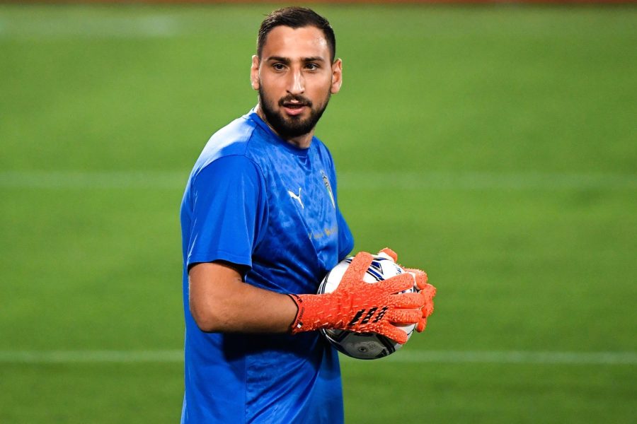 Donnarumma sélectionné avec l'Italie pour la trêve de novembre, Verratti aux soins