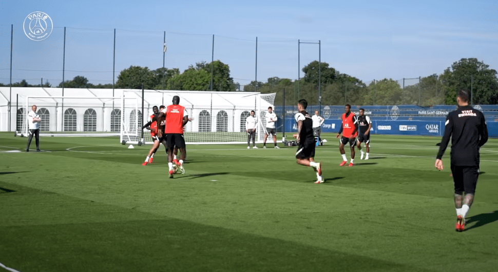 PSG/Lyon - Retrouvez des extraits des entraînements parisiens