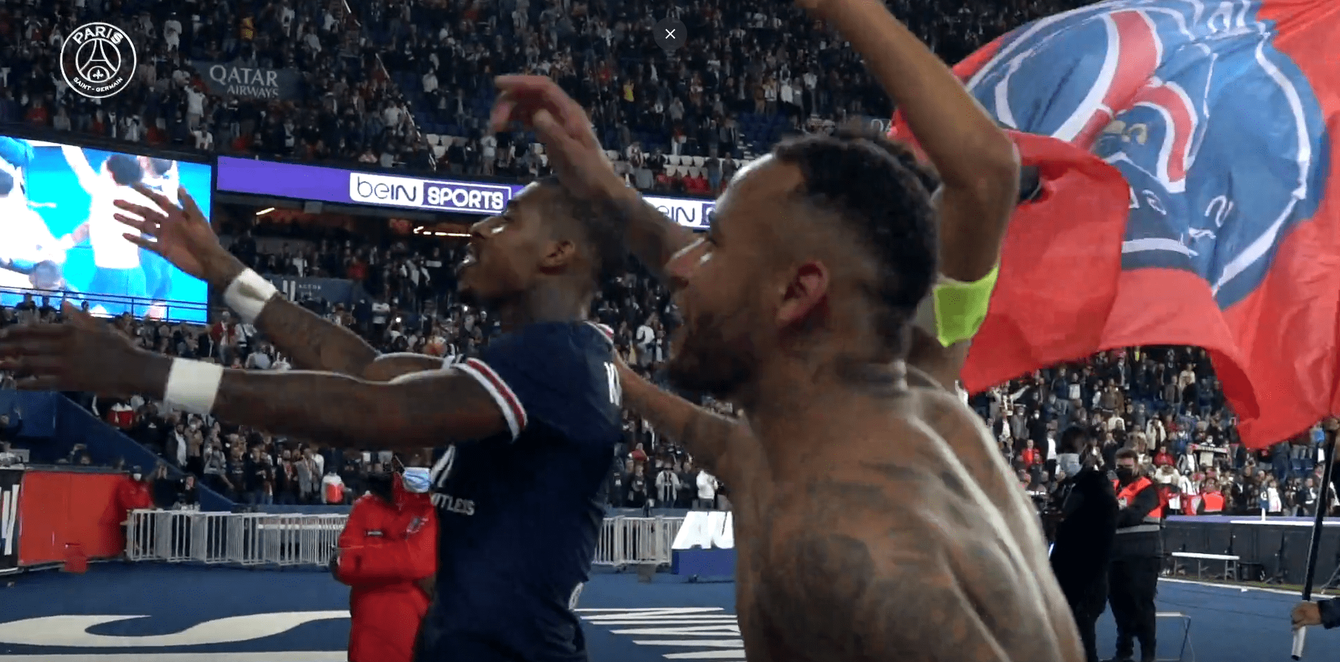 PSG/Lyon - Revivez la victoire parisienne au plus près des joueurs