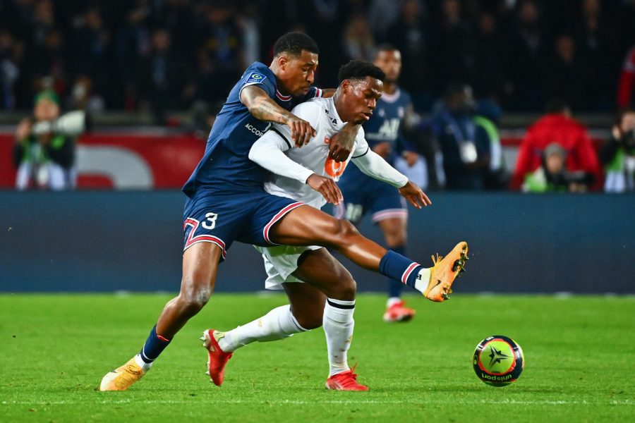 Jonathan David vs Marquinhos PSG-Lille