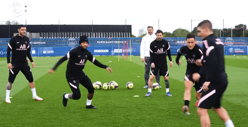 Rennes/PSG - Retrouvez des extraits de l'entraînement des Parisiens