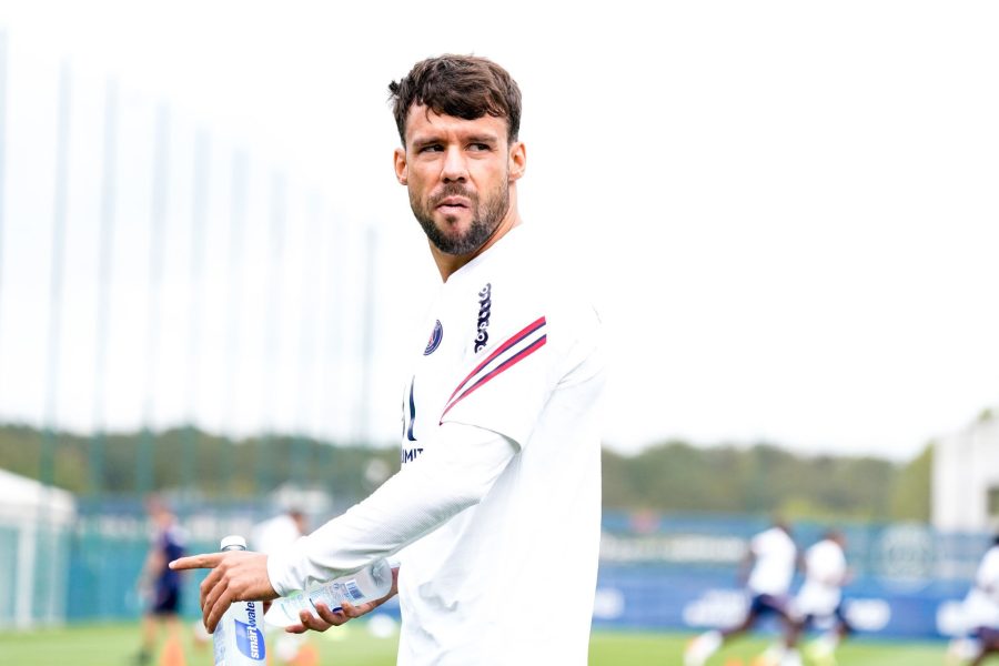 Lyon/PSG - Bernat a repris l'entraînement collectif ce jeudi