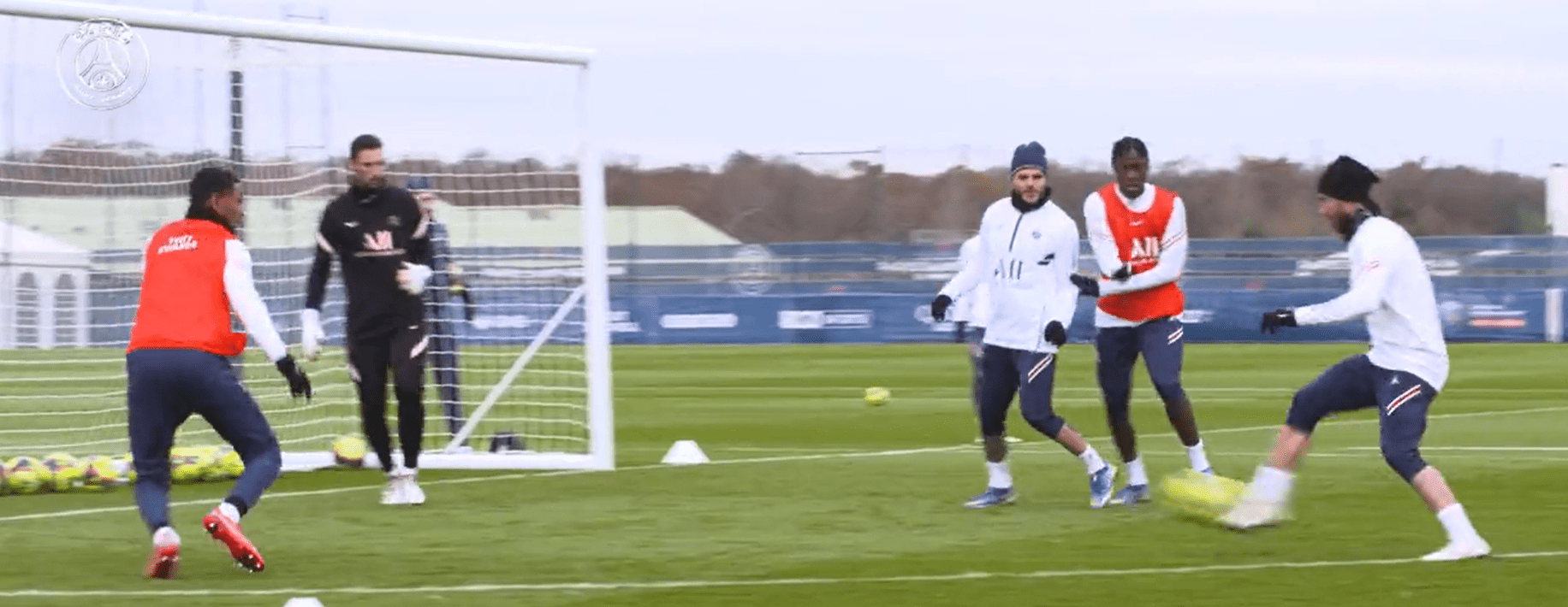 Saint-Etienne/PSG - Retrouvez des extraits de l'entraînement des Parisiens