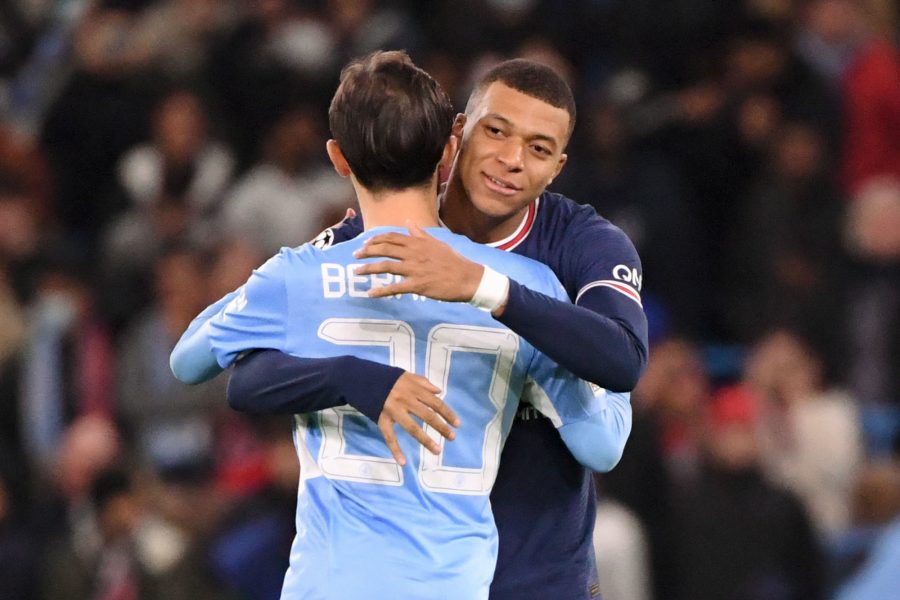 Mbappé «on voyait dès le début qu'il était différent», se rappelle Bernardo Silva