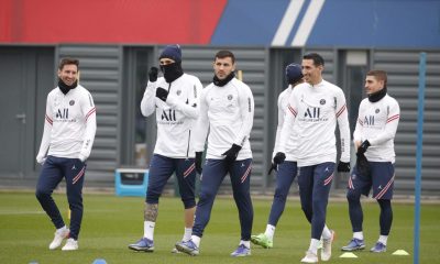 entrainement joueurs Parisiens