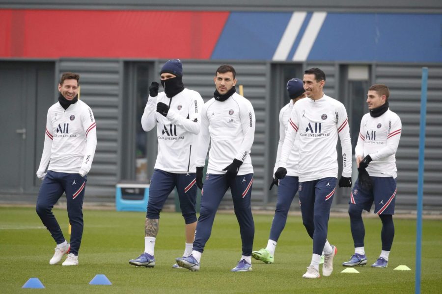 entrainement joueurs Parisiens