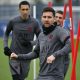 entrainement messi psg