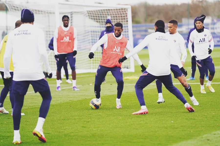 Les images du PSG ce jeudi: Paris à l'entraînement