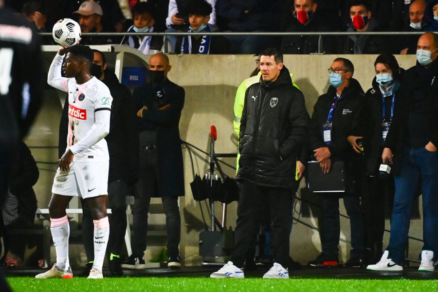 Vannes/PSG - Talmont félicite Paris et souligne "Le but à la 60e minute fait mal."