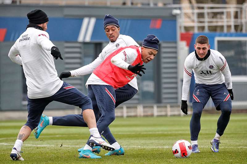 Les images du PSG ce jeudi: Entraînement et sélection