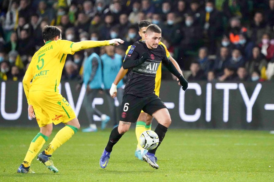 Nantes/PSG - Verratti évoque l'inefficacité, le jeu et s'en prend encore à l'arbitre