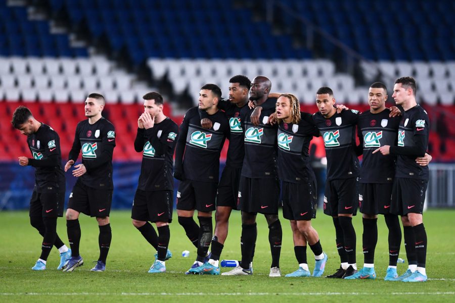 Le PSG aurait moins utilisé son maillot domicile à cause d'un problème de stocks