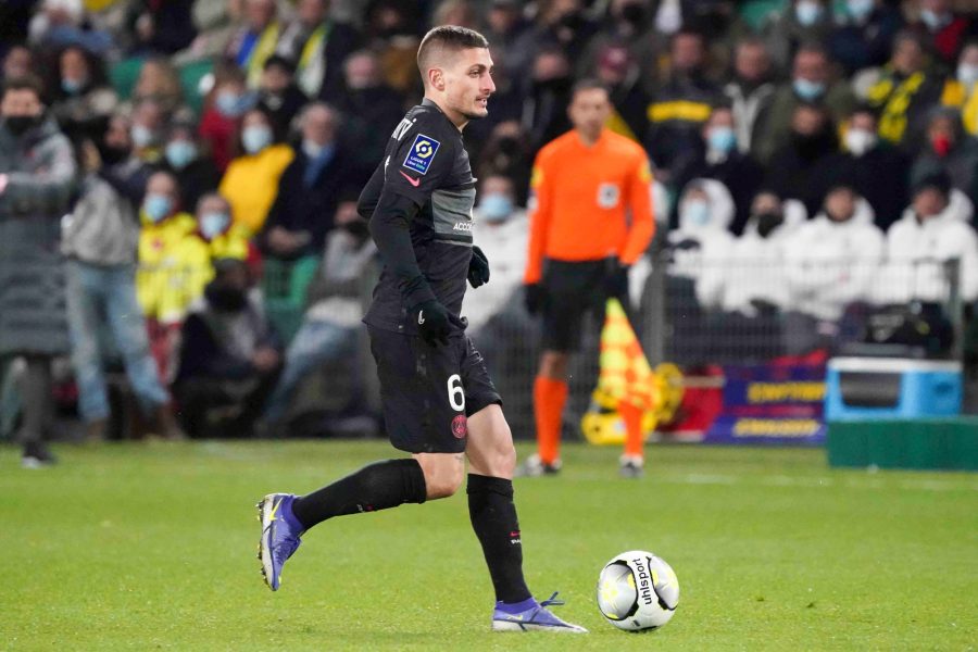 Nantes/PSG - Verratti élu meilleur joueur par les supporters parisiens