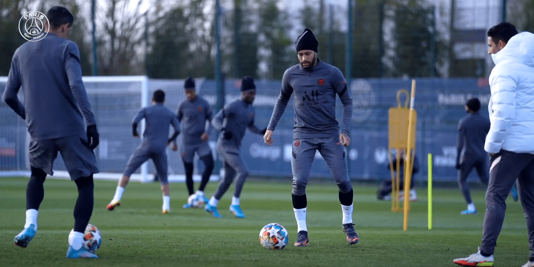 PSG/Real Madrid - Revivez des extraits de l'entraînement parisien