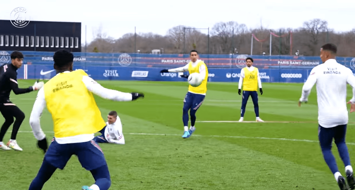 Lille/PSG - Retrouvez des extraits de l'entraînement parisien