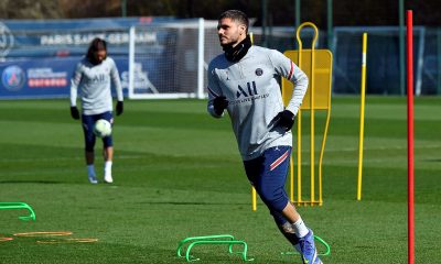 Icardi training