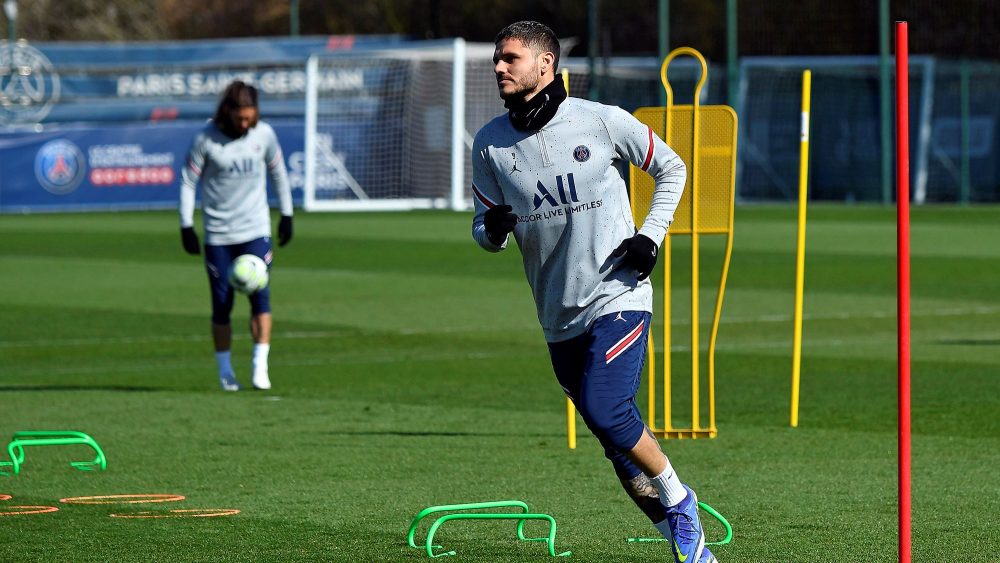 Icardi training