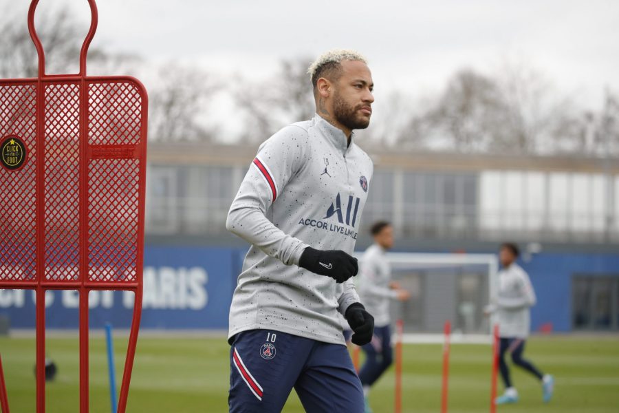 Neymar entrainement PSG