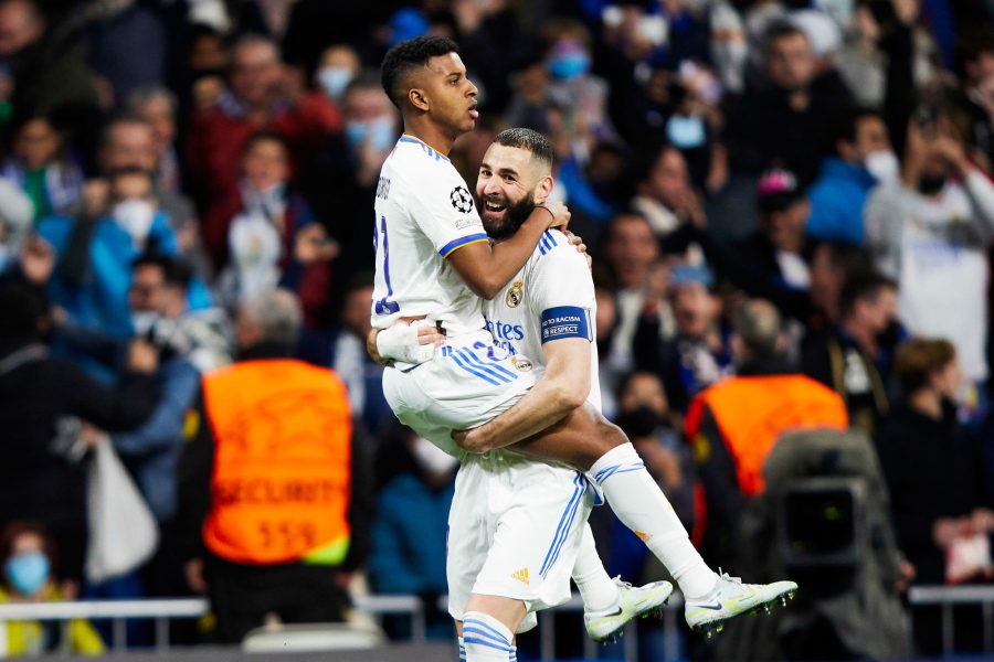 Benzema celebration