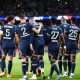 Célébration victoire Psg face à l'OM