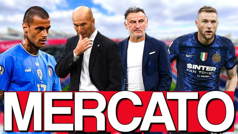 Podcast PSG - Skriniar, Scamacca, Zidane et Galtier, le point mercato