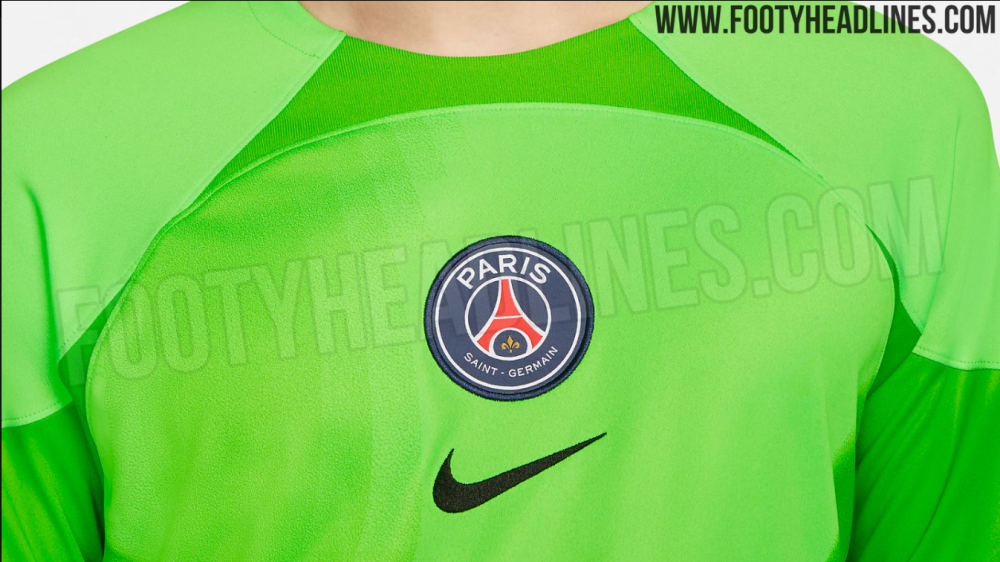 Un maillot gardien 2022-2023 du PSG dévoilé