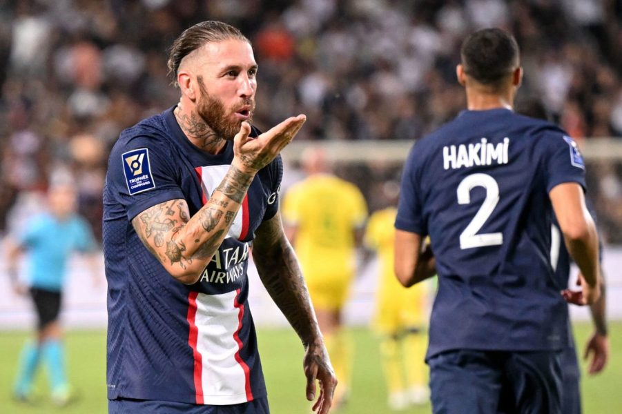 PSG/Nantes - Ramos évoque le titre, le système et son état de forme