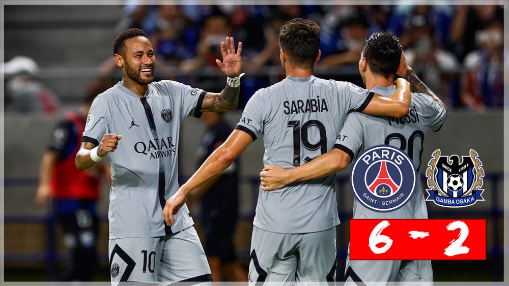 Résumé PSG/Gamba Osaka en vidéo (6-2)