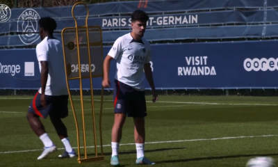 Revivez la 1ere journ&eacute;e d'entra&icirc;nement de Vitinha au PSG