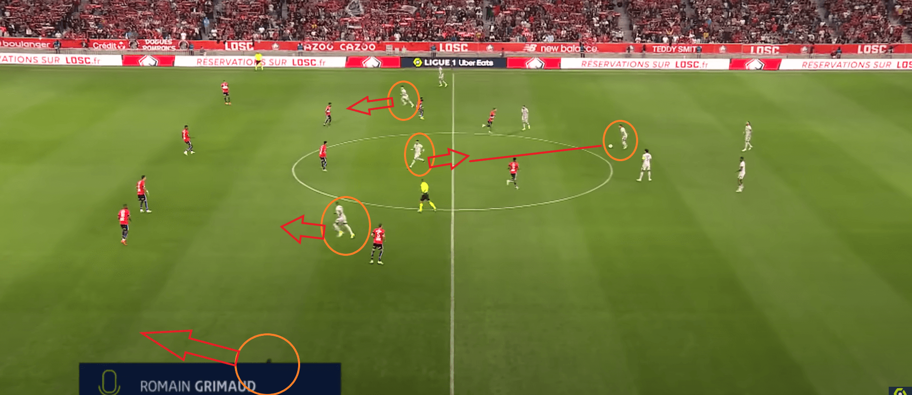 Lille/PSG - L'analyse des faits marquants : but sur engagement, accélération et pressing