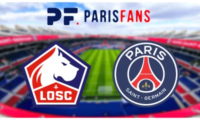 Lille/PSG - Les équipes officielles :