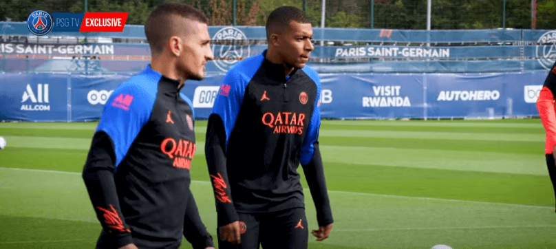 Toulouse/PSG - Revivez des extraits de l'entraînement parisien