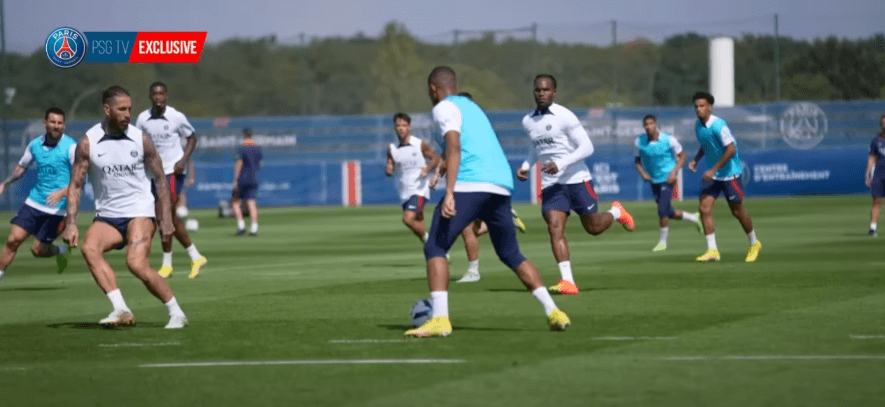 Lille/PSG - Revivez des extraits de l'entraînement parisien