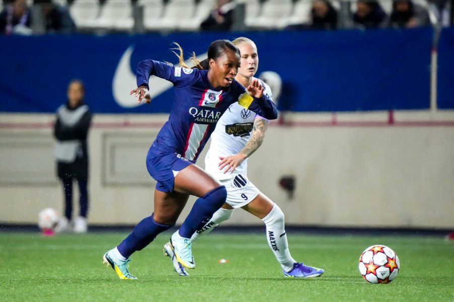 PSG/BK Häcken - Geyoro "faut continuer, être patientes, le reste viendra."