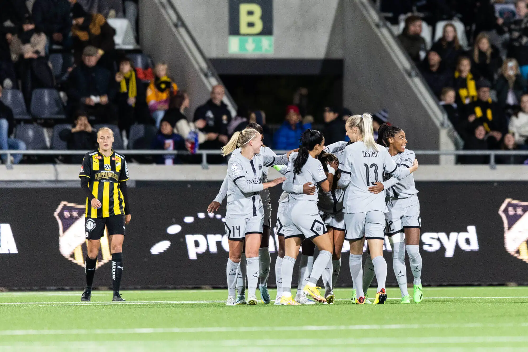 BK Häcken/PSG – Les Parisiennes assurent la qualification en Ligue des Champions