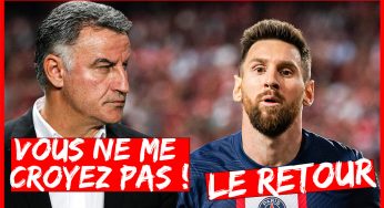 Podcast PSG – La presse taclée, Messi et changement de système : la conf de Galtier