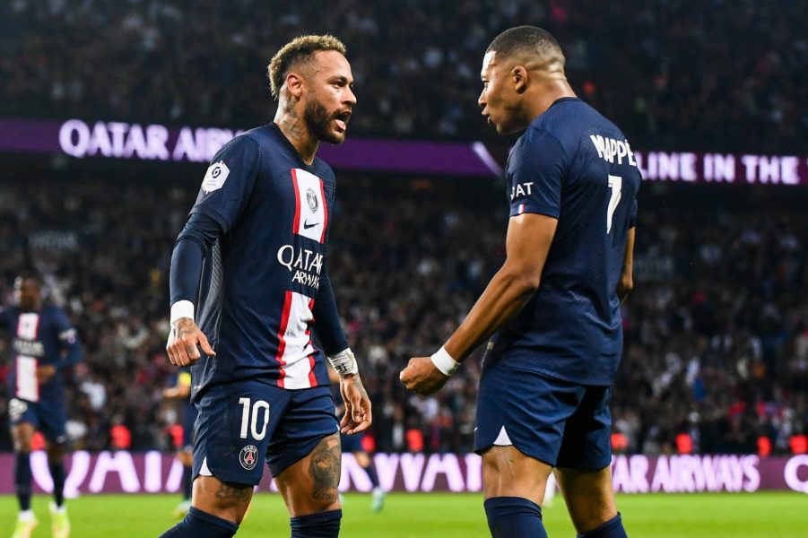 Neymar et Mbappé dans le top 10 des meilleurs dribbleurs en LDC